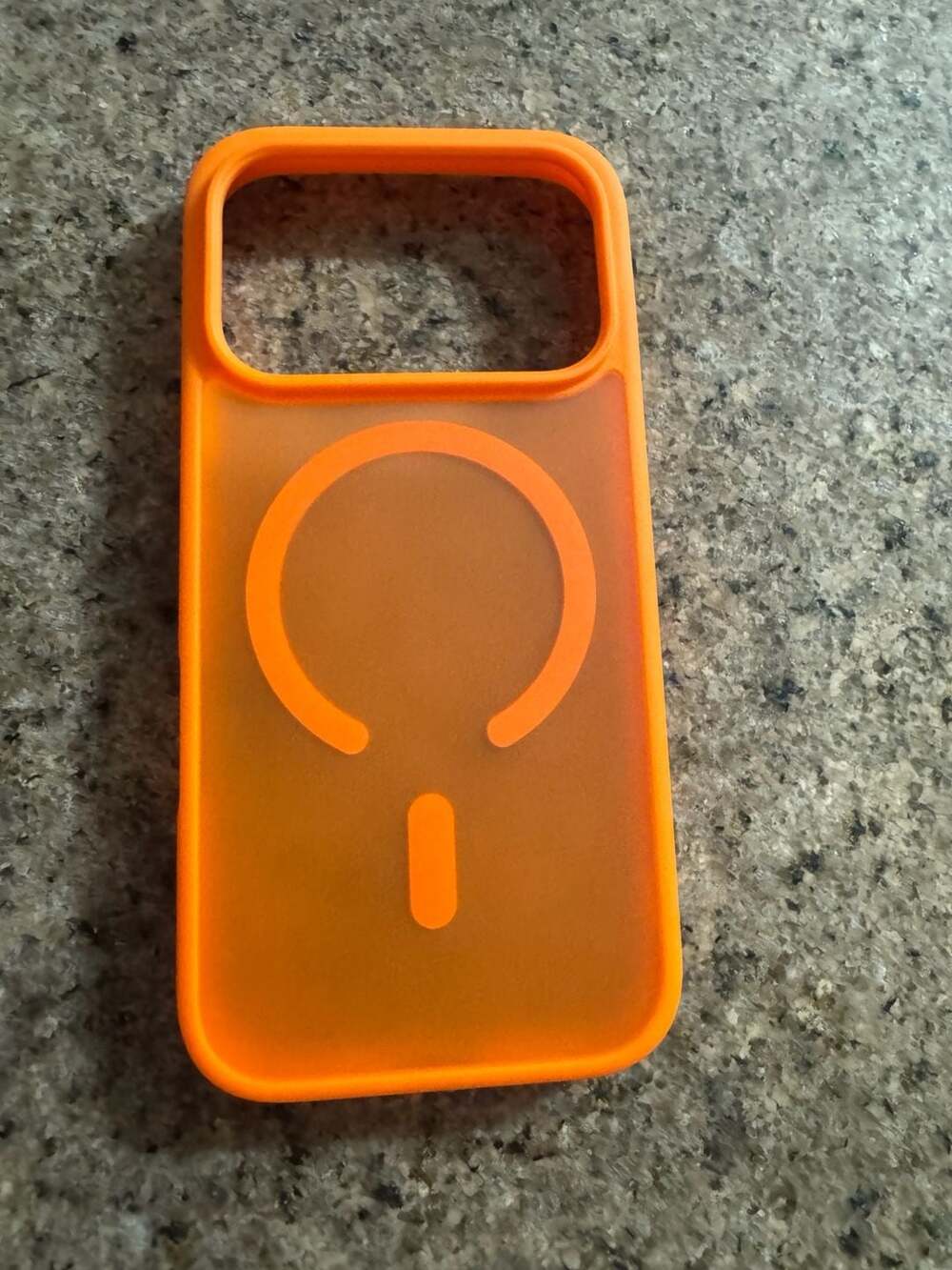 iPhone 17 Pro Max Orange MagSafe Magnetic Phone Case Matte